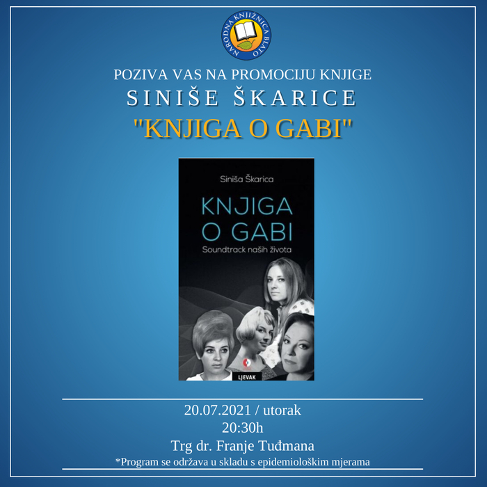 Promocija knjige "Knjiga o Gabi"