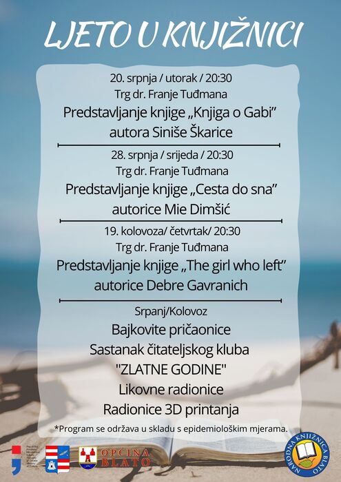 Ljetni program u knjižnicic